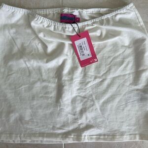 Edikted white mini skirt